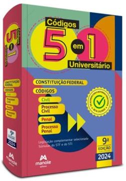 Imagem de CODIGOS 5 EM 1 UNIVERSITARIO - 9ª ED